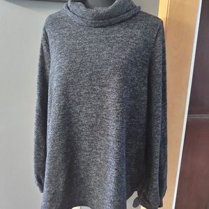 Flowy cowl neck sweater